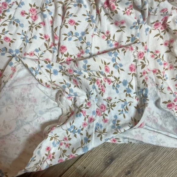 vintage Victoria's Secret Country quality cotton floral sleep shorts - Picture 6 of 7